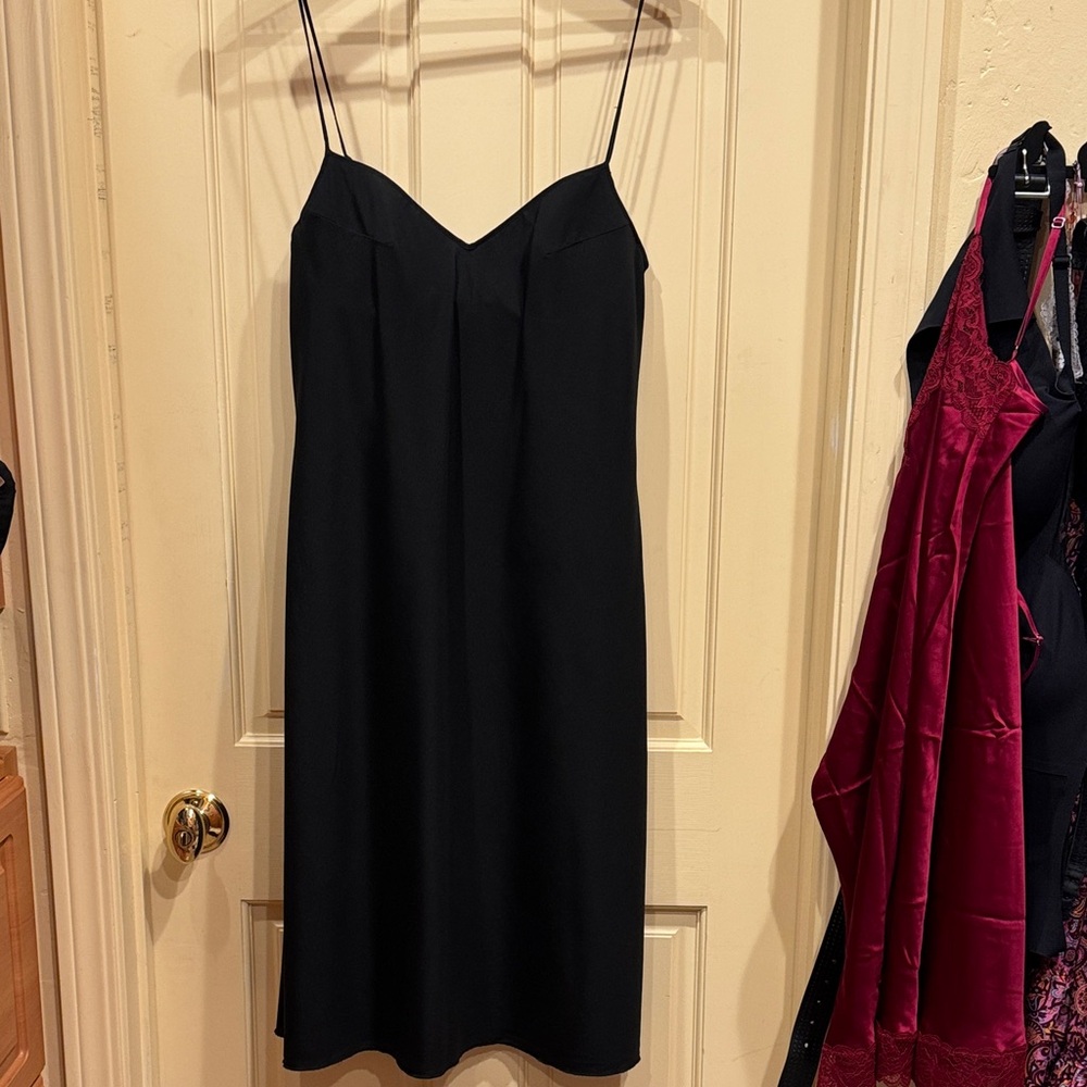 La Perla Black Slip Silk Dress